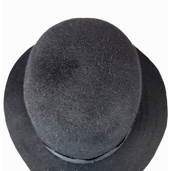 Worth & Worth by Orlando Palacios Round Crown Wool Felt Hat Size 6 3/4 Women\'s